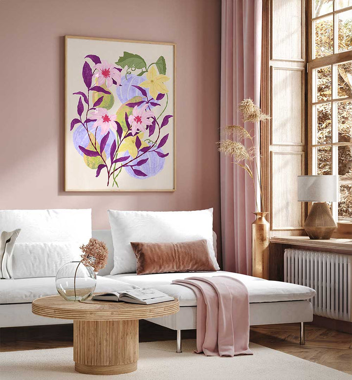 FALL HARVEST , FLORAL FLOWER PAINTINGS