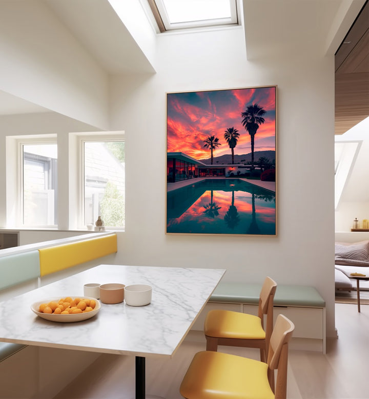 Transform your space with FALLING OF THE NIGHT, BEACH PAINTINGS, capturing twilight's enchanting beauty.