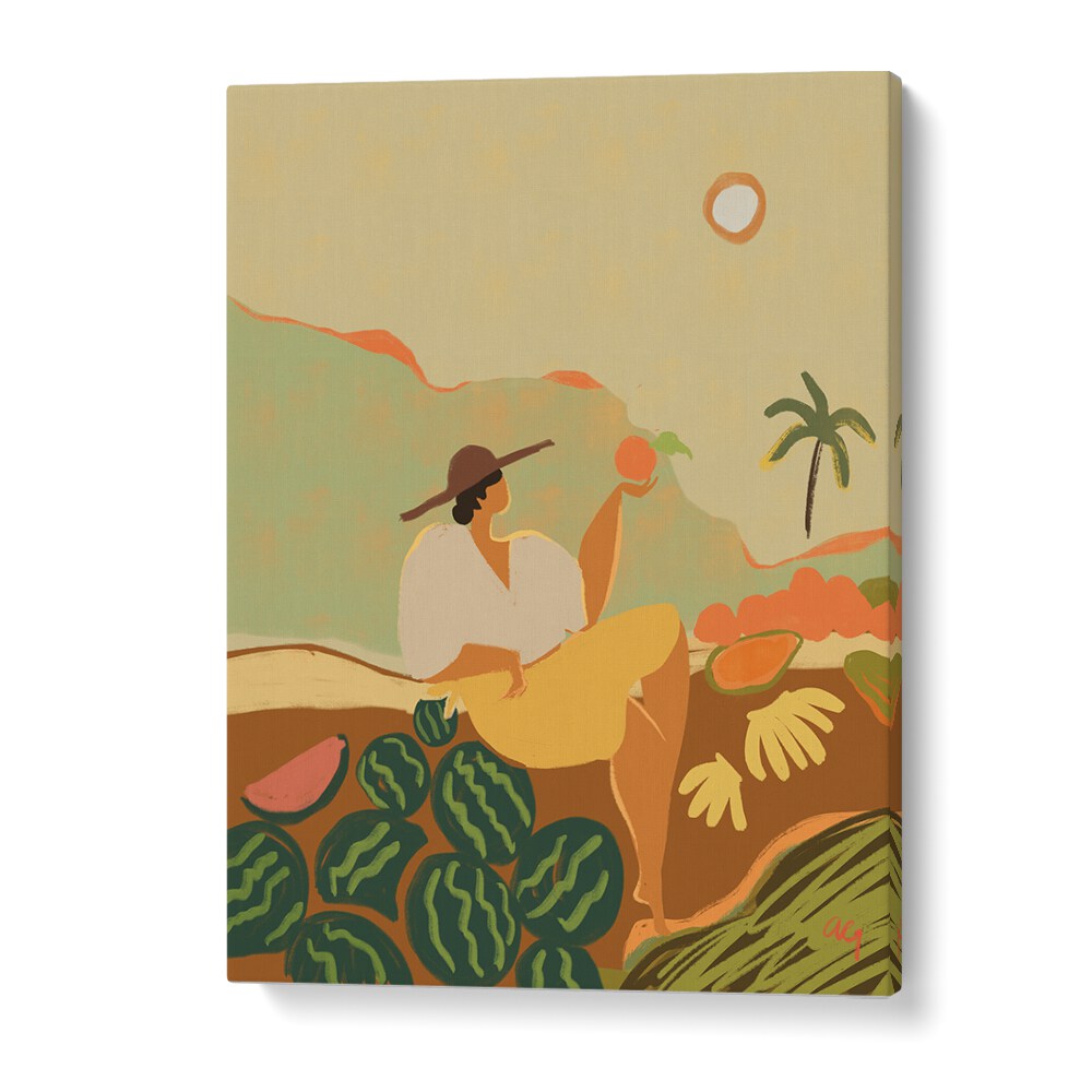 Farmer Guava By Arty Guava Wall Art Prints in Gallery Wrap