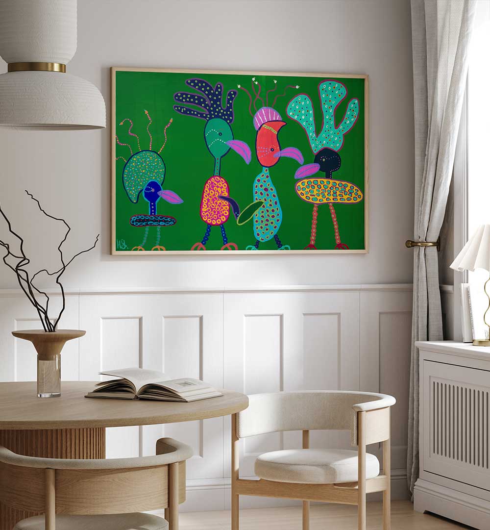 FASHIONS ON THE FENCE , KIDS ROOM PAINTINGS