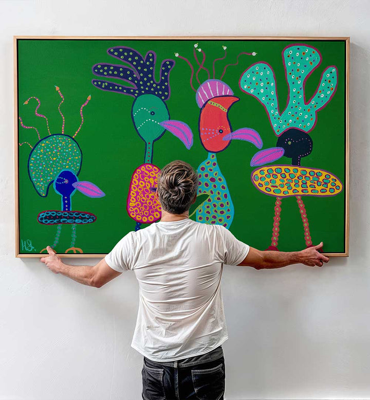 FASHIONS ON THE FENCE , KIDS ROOM PAINTINGS