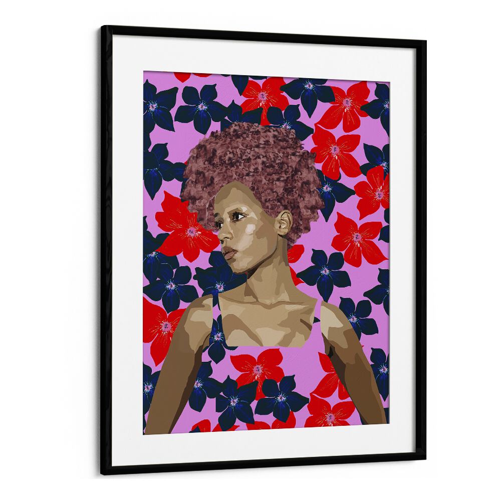 Feelings By Lynnda Rakos Pop Art Paintings Pop Art Prints in Black Frame With Mount