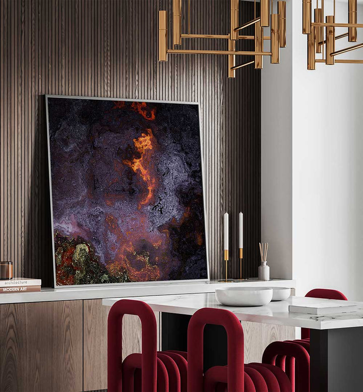 FIERY COSMOS CHAOS , ABSTRACT PAINTINGS