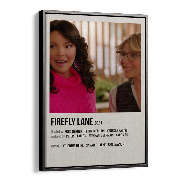 Firefly Lane 2021 Movie Posters in Black Floater Frame