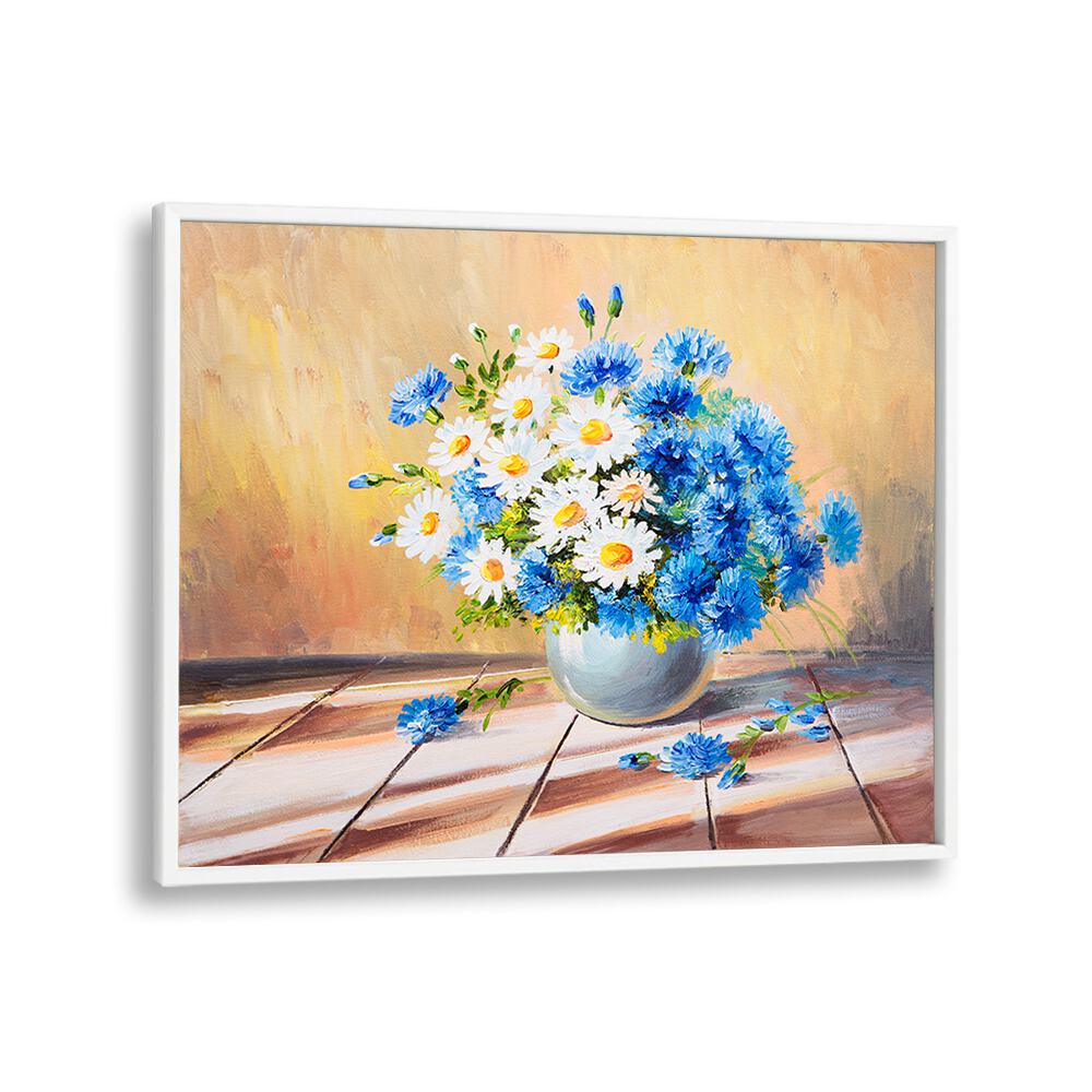 Captivating florals in a vase from the collection FLORALS IN CLAY, VINTAGE EUROPEAN PAINTINGS, perfect for any decor.