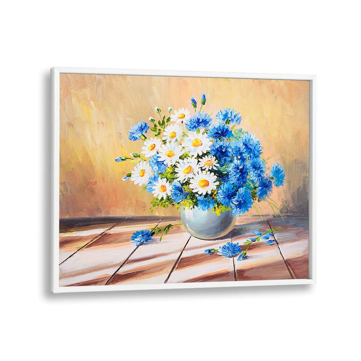 Captivating florals in a vase from the collection FLORALS IN CLAY, VINTAGE EUROPEAN PAINTINGS, perfect for any decor.
