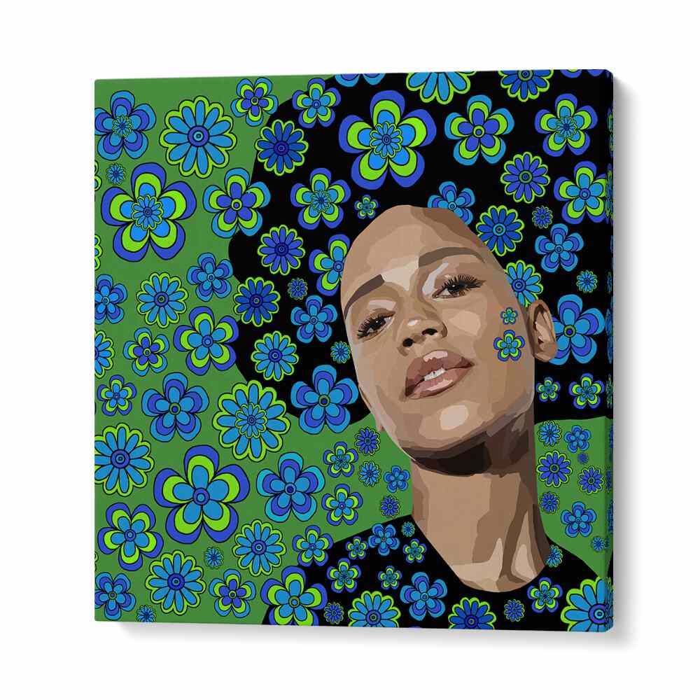 Flowers in the Air By Lynnda Rakos Pop Art Paintings Pop Art Prints in Gallery Wrap