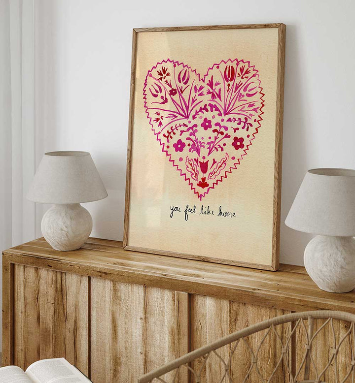 FOLK ART VALENTINES , FASHION POSTERS