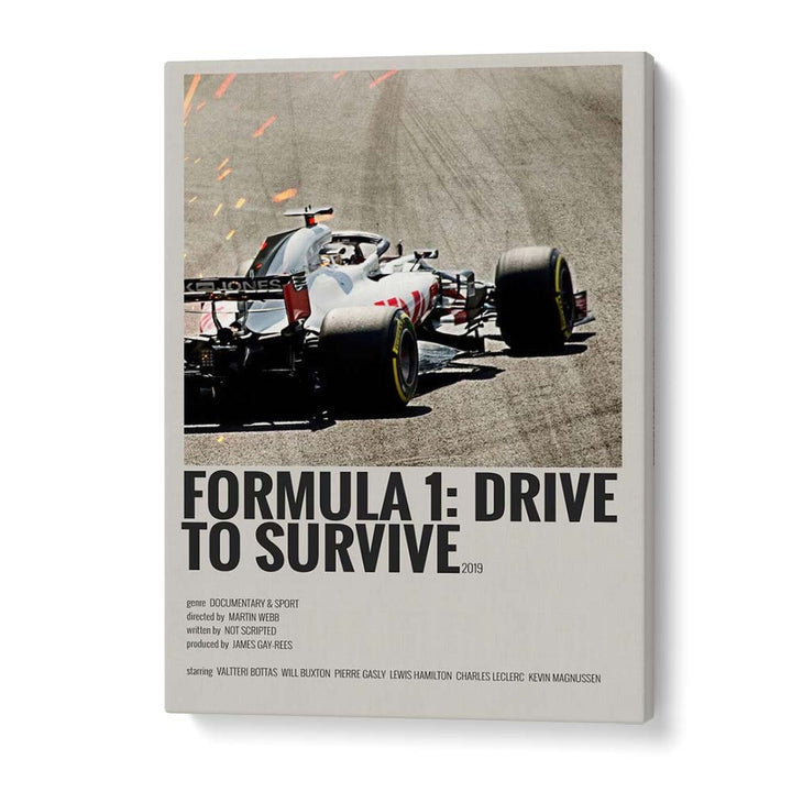Formula 1-Drive To Survive 2019 Movie Posters in Gallery Wrap