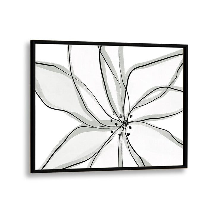 Fragile Flower by Uplus Me Studio Kitchen Art Prints Kitchen Posters in Black Plain Frame