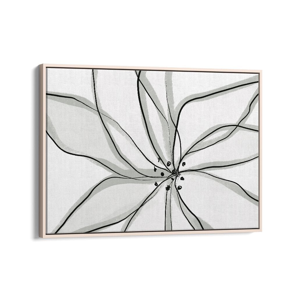 Fragile Flower by Uplus Me Studio Kitchen Art Prints Kitchen Posters in Oak Wood Floater Frame