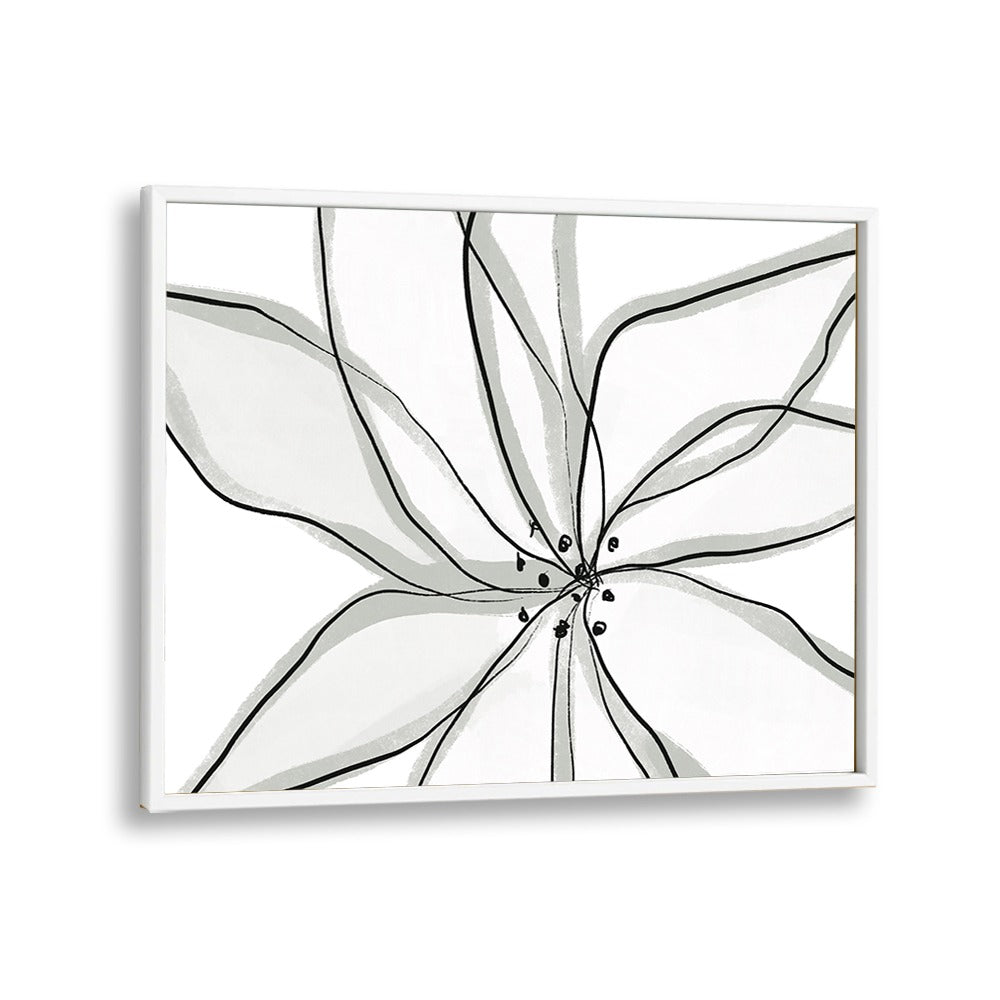 Fragile Flower by Uplus Me Studio Kitchen Art Prints Kitchen Posters in White Plain Frame