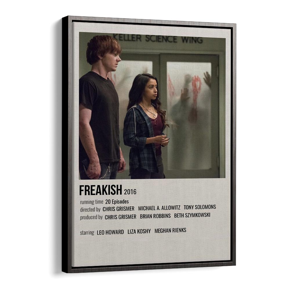 Freakish 2016 Movie Posters in Black Floater Frame