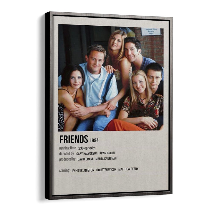 Friends 1994 II Movie Posters in Black Floater Frame