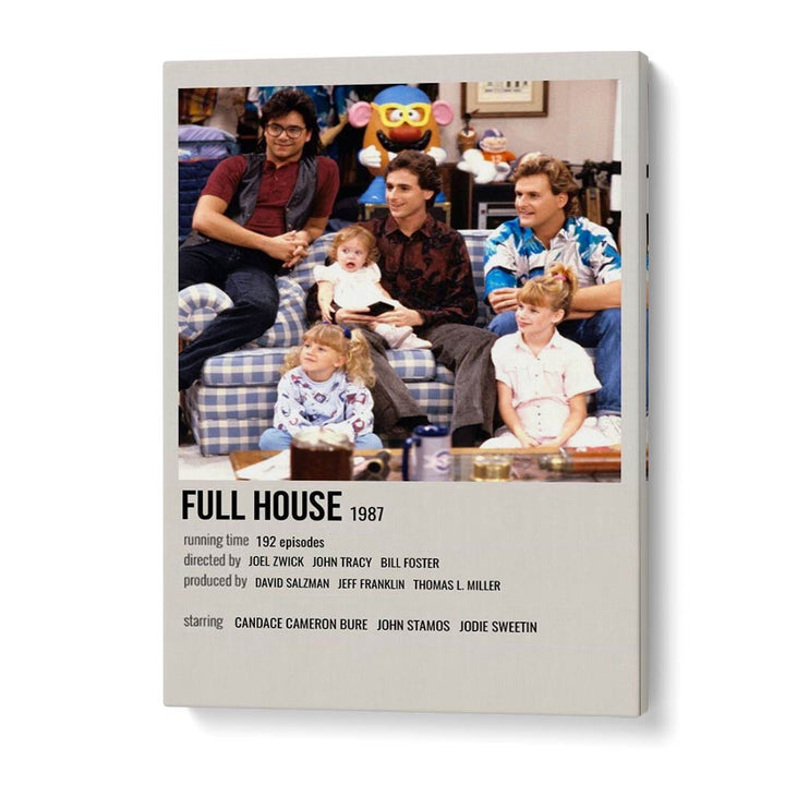 Full House 1987 Movie Posters in Gallery Wrap