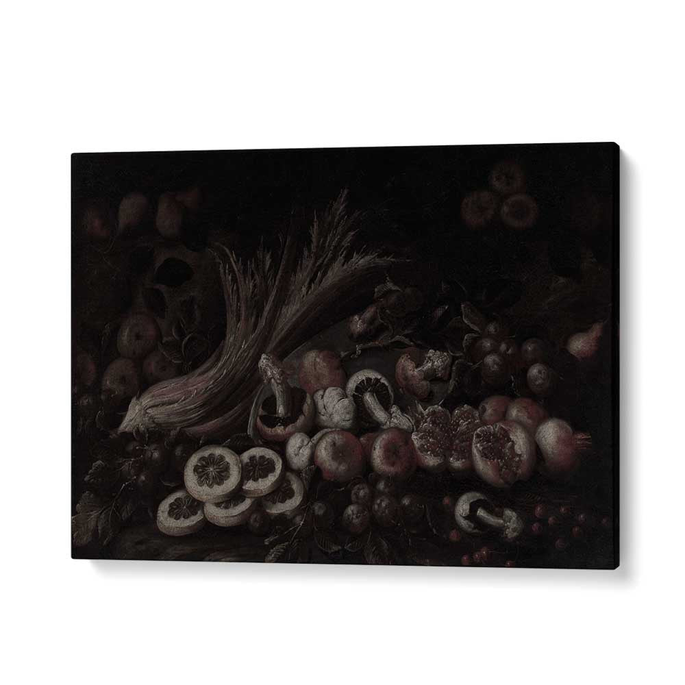 Fungal Wonders Exploring The Enchanted Forest Of Mushrooms Gothic Art Prints in Gallery Wrap