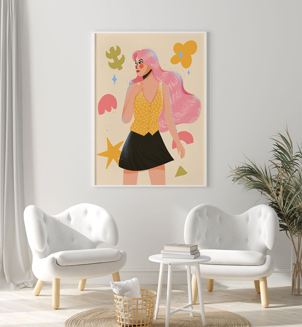 FUNKY , PORTRAITS & FIGURATIVE ILLUSTRATIONS