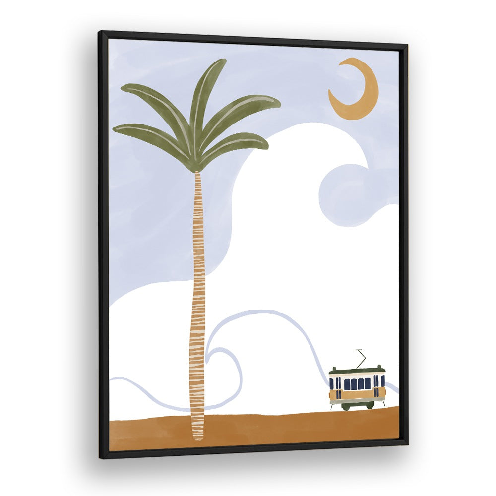 Gaboon By Ivy Green Landscape Art Artwork in Black Plain Frame