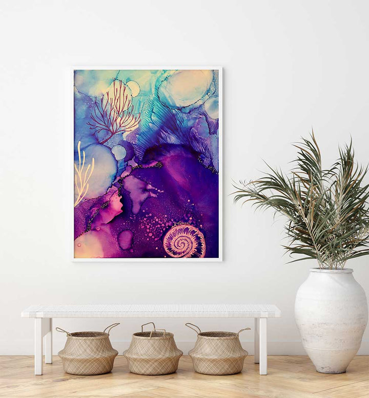 Vibrant GALAXY REEF, BEACH PAINTINGS enhance your coastal decor, bringing tranquility to your living space.