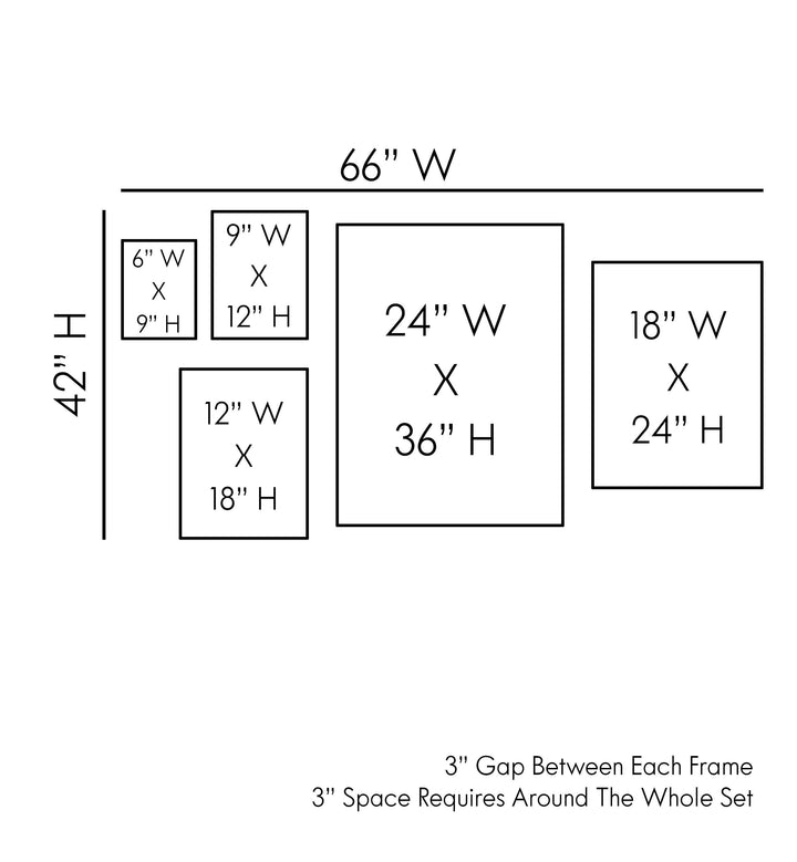 COSMIC DAYDREAMS ,  GALLERY WALLS & SETS
