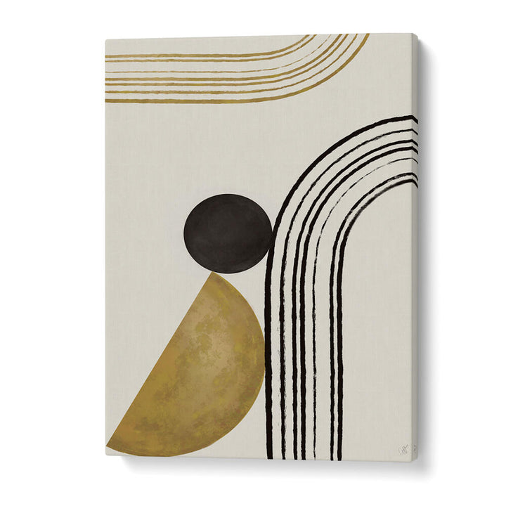SCANDI GOLD ABSTRACT , GEOMETRIC ART PRINTS