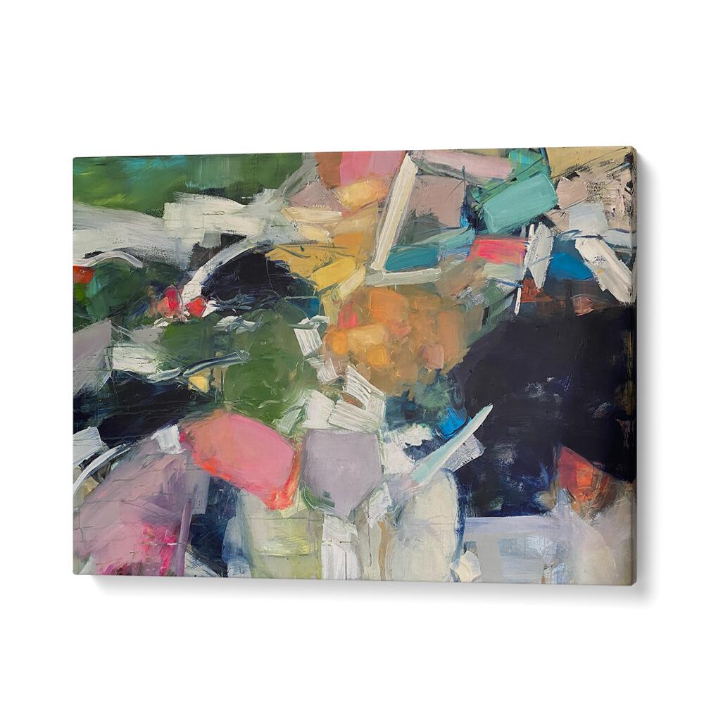 Colorful SCATTER, ABSTRACT PAINTINGS enhance modern home decor with vibrant style and artistic flair. Perfect for any space.