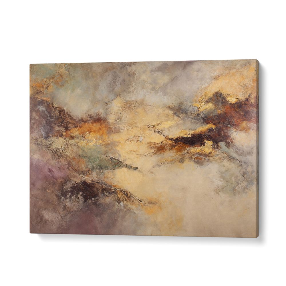 ABSTRACT GOLDEN CLOUDSCAPE
