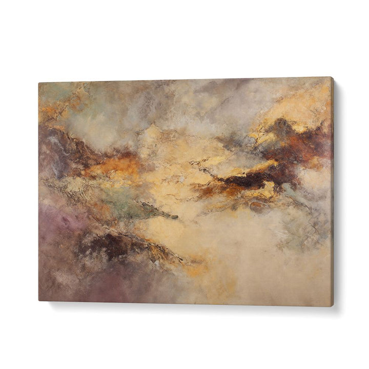 ABSTRACT GOLDEN CLOUDSCAPE