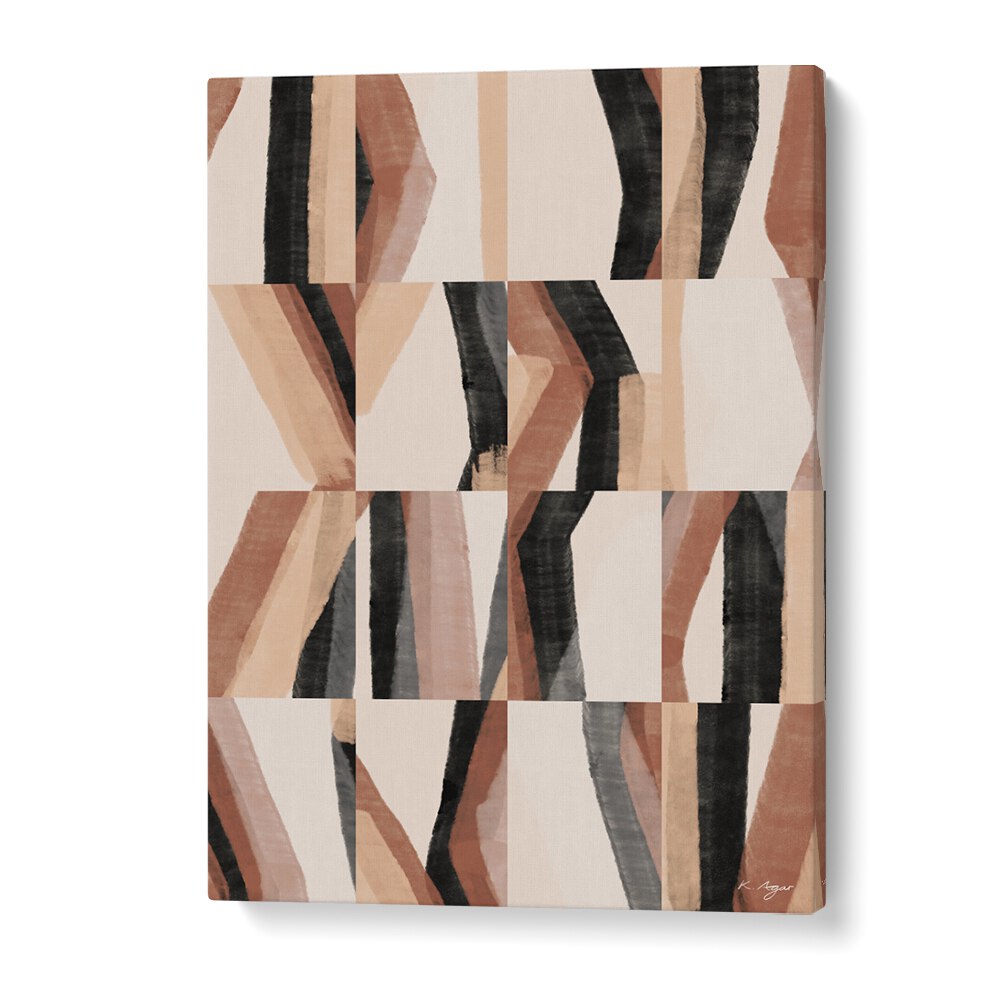 Bold and intricate, the ABSTRACT NO II, GEOMETRIC ART PRINTS elevate any modern space with captivating patterns.