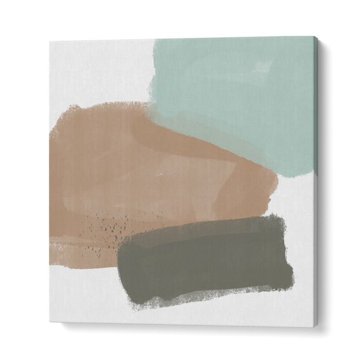 Modern art piece featuring soft hues in "ABSTRACT SHAPES NO III , ABSTRACT PAINTINGS" for elegant decor.