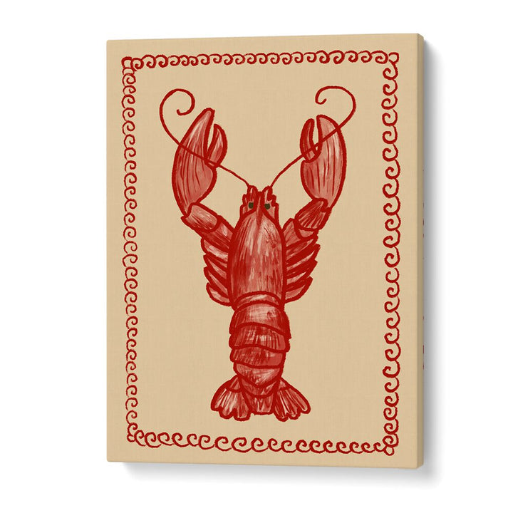 Stylish ARAGOSTA, KITCHEN POSTERS featuring a vibrant lobster design for your culinary space. Perfect for decor!