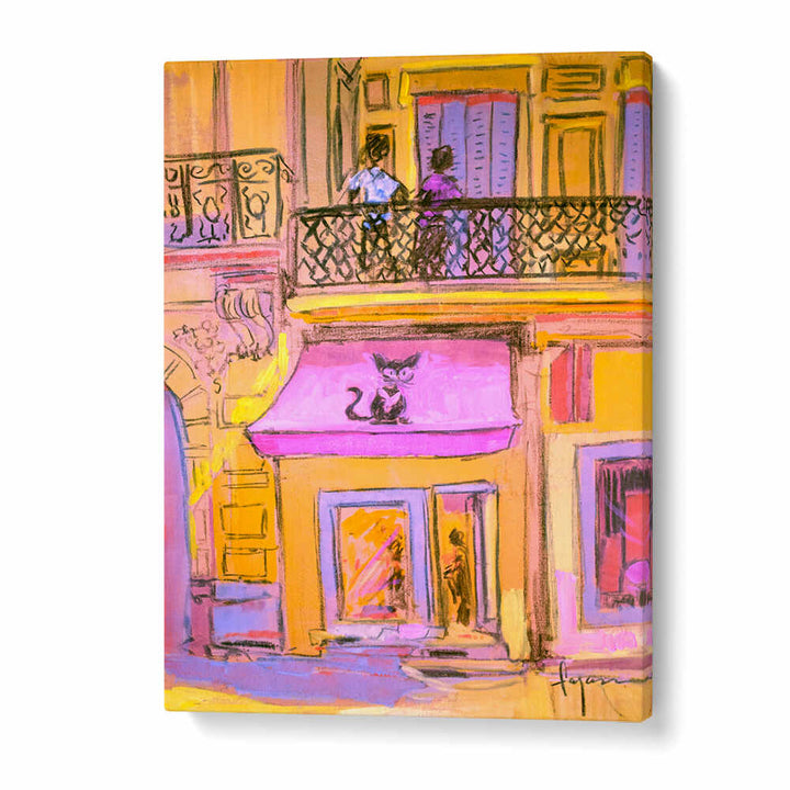 BALCONY STROLL , ABSTRACT PAINTINGS