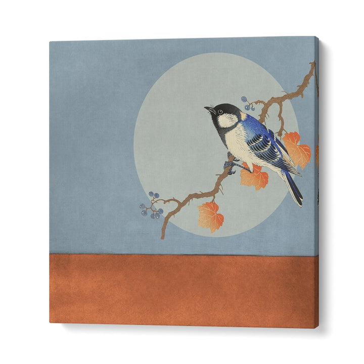 BLUE BIRD UNDER MOON
