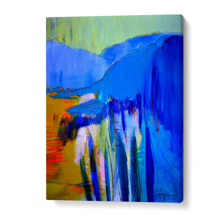 BLUE CASCADE DREAMS , ABSTRACT PAINTINGS