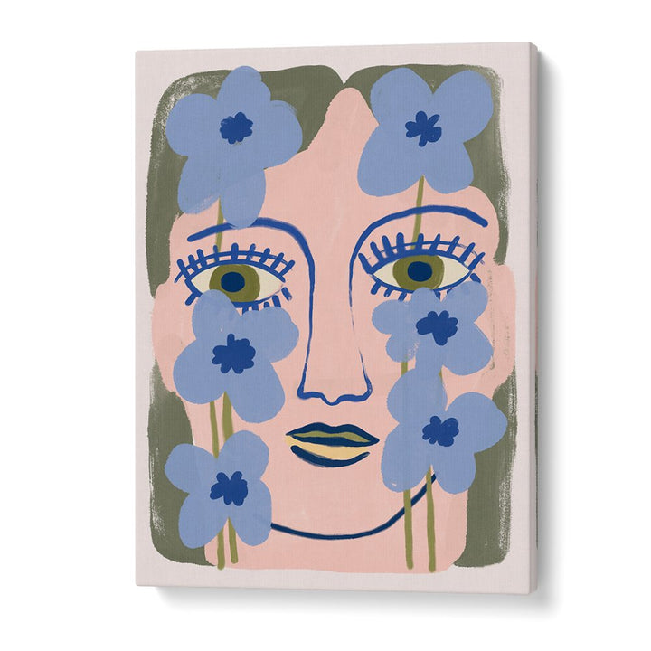 BLUE FLOWER WOMAN