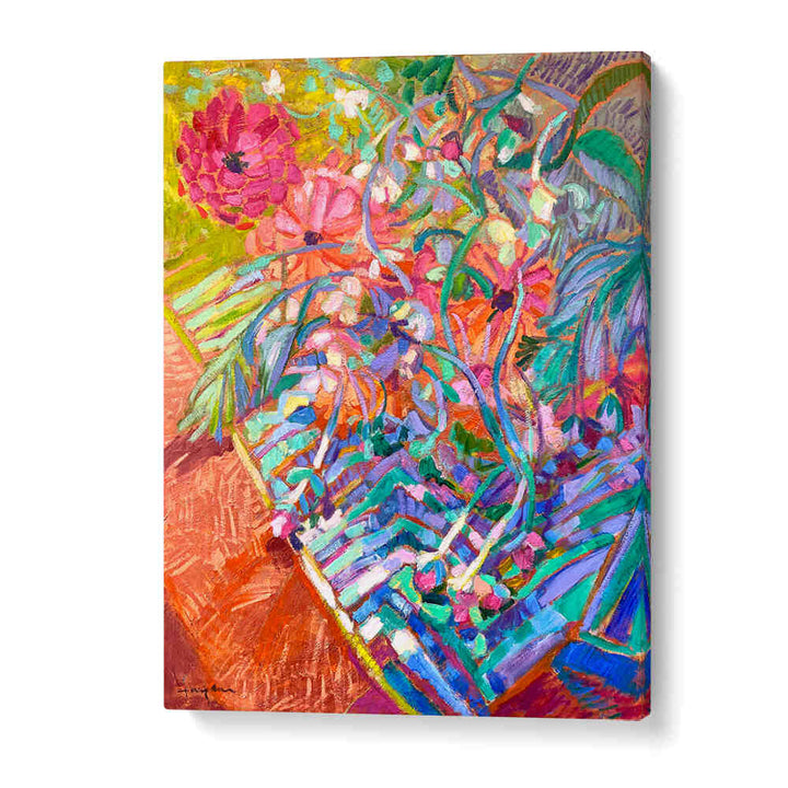 BOTANIC RADIANCE IV , ABSTRACT PAINTINGS