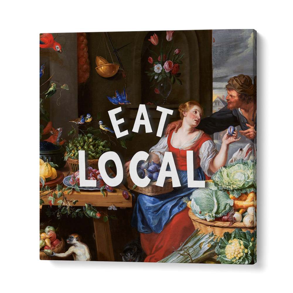 BOUNTIFUL MARKET SCENE