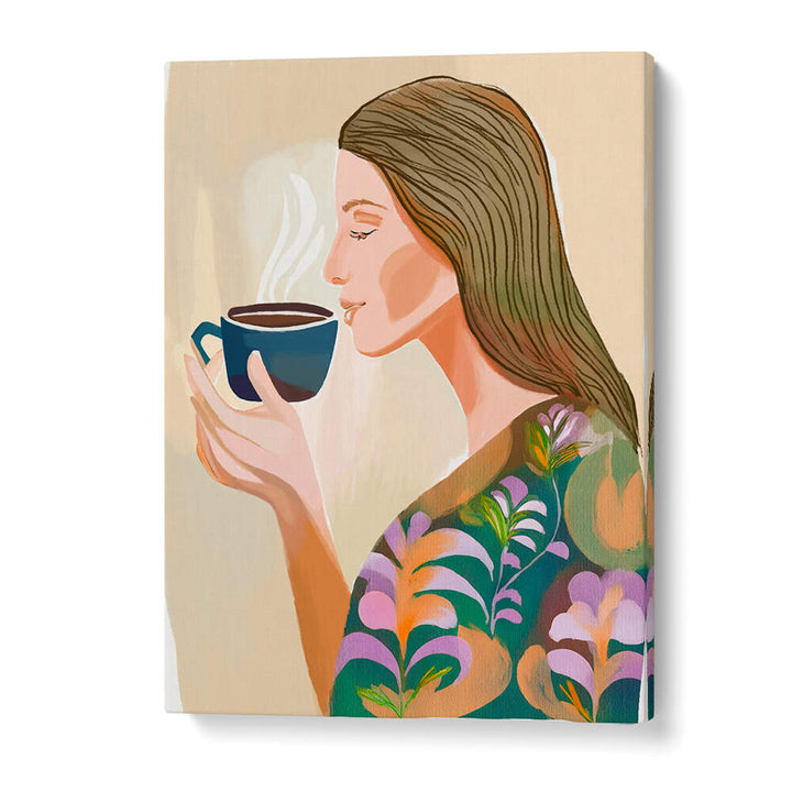 BREAKFAST COFFEE , PORTRAITS & FIGURATIVE ILLUSTRATIONS