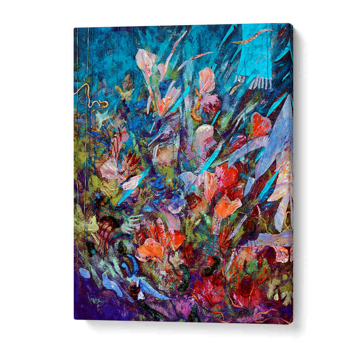 BURST OF BLOOMING LIGHT I  , ABSTRACT PAINTINGS