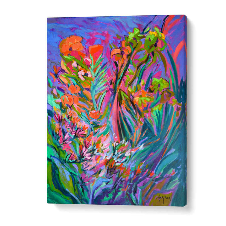 BURST OF BLOOMING LIGHT II , ABSTRACT PAINTINGS