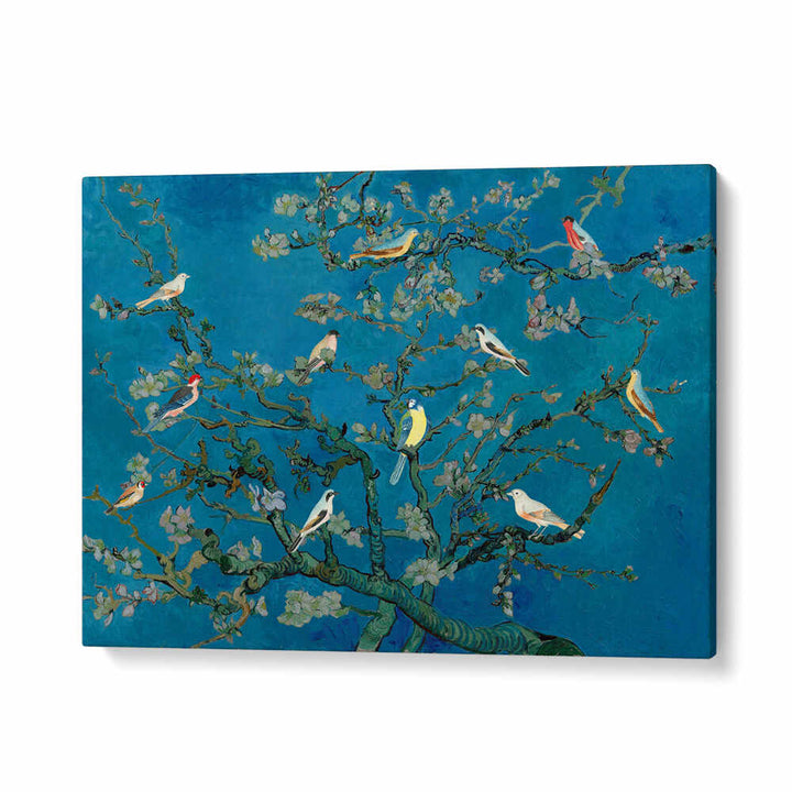 BIRDS IN BLOSSOM , ANIMAL PAINTINGS