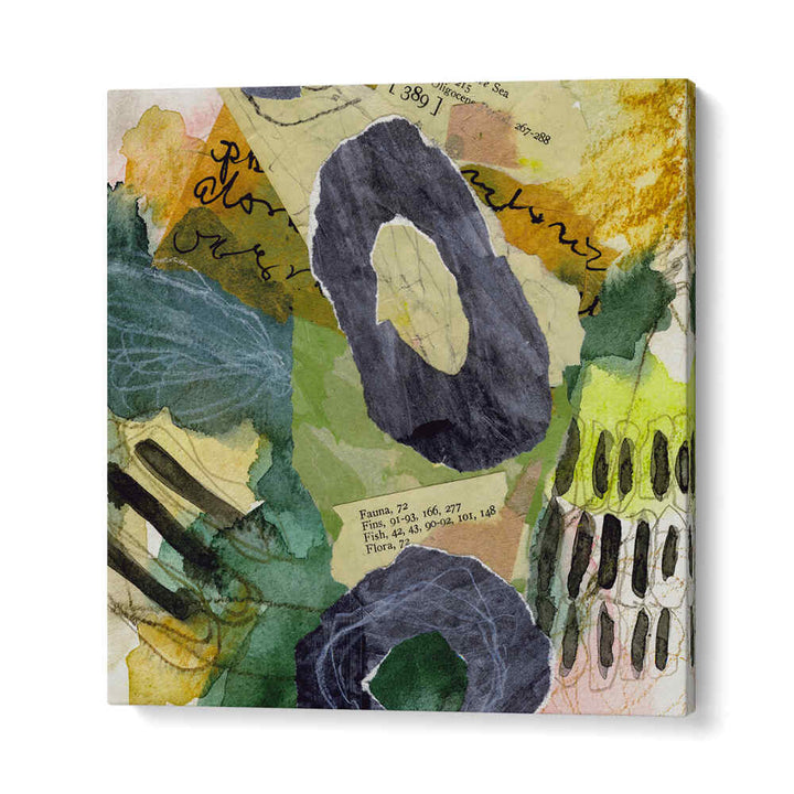 COLLAGE ABSTRACT , ABSTRACT PAINTINGS