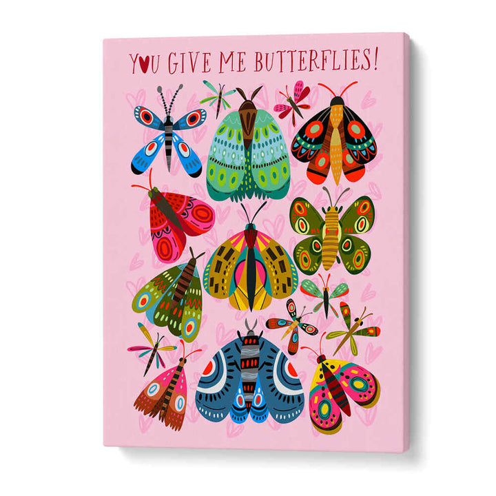 COLORFUL BUTTERFLY SYMPHONY , QUOTES & TYPOGRAPHY POSTERS