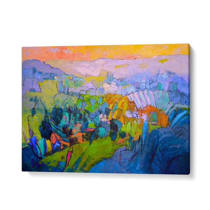 COLORFUL PANORAMA , LANDSCAPE PAINTINGS