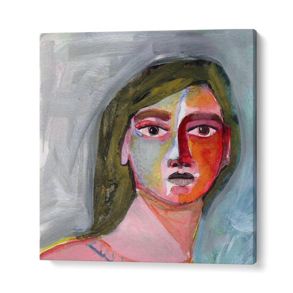COLORFUL WOMAN PORTRAIT