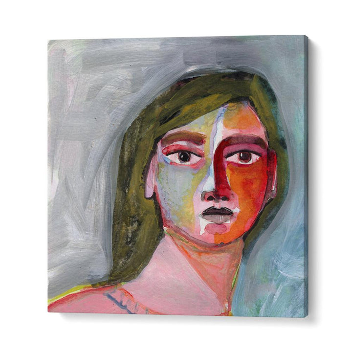 COLORFUL WOMAN PORTRAIT