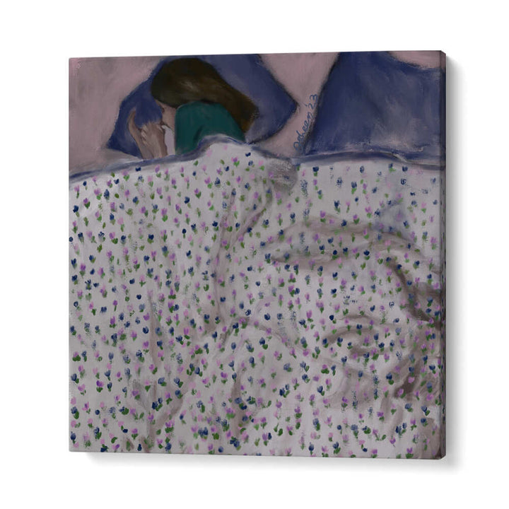 COZY IN MY BED , PORTRAITS & FIGURATIVE ILLUSTRATIONS