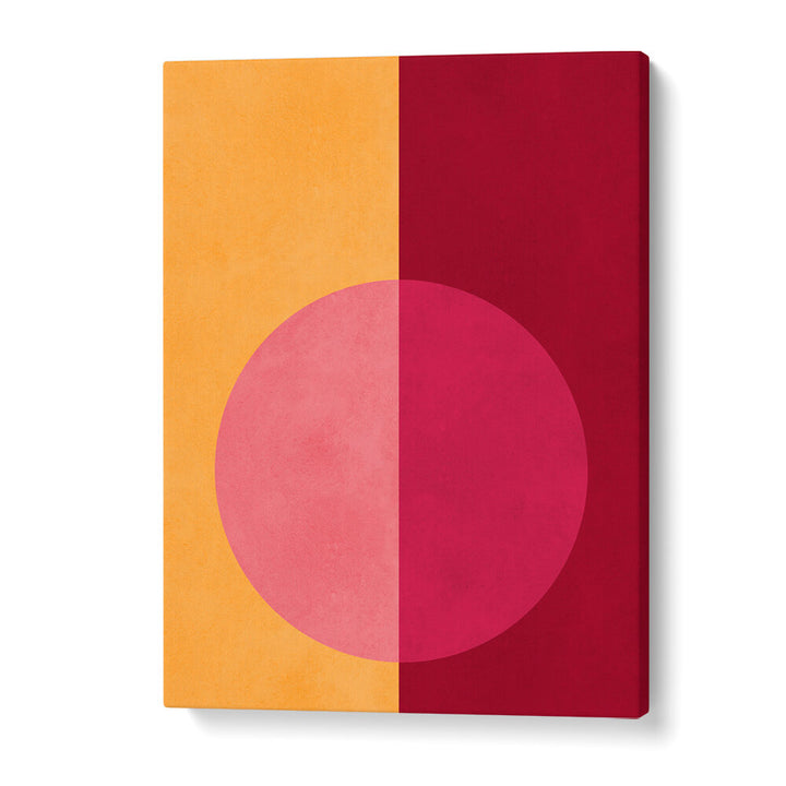 CRIMSON BALANCE , GEOMETRIC ART PRINTS