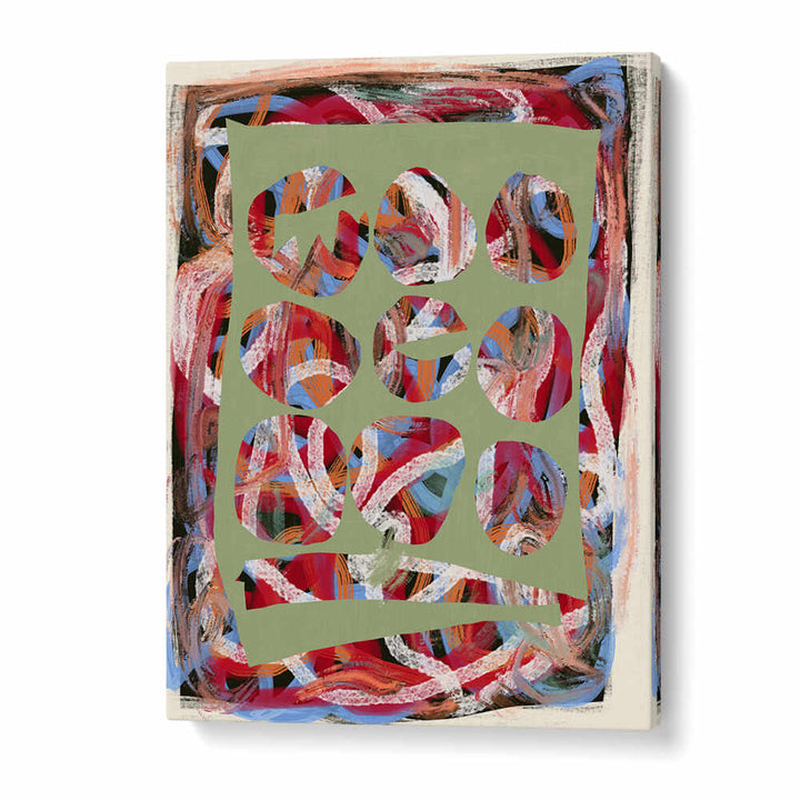 CHAOS COLOR LARGE , ABSTRACT PAINTINGS