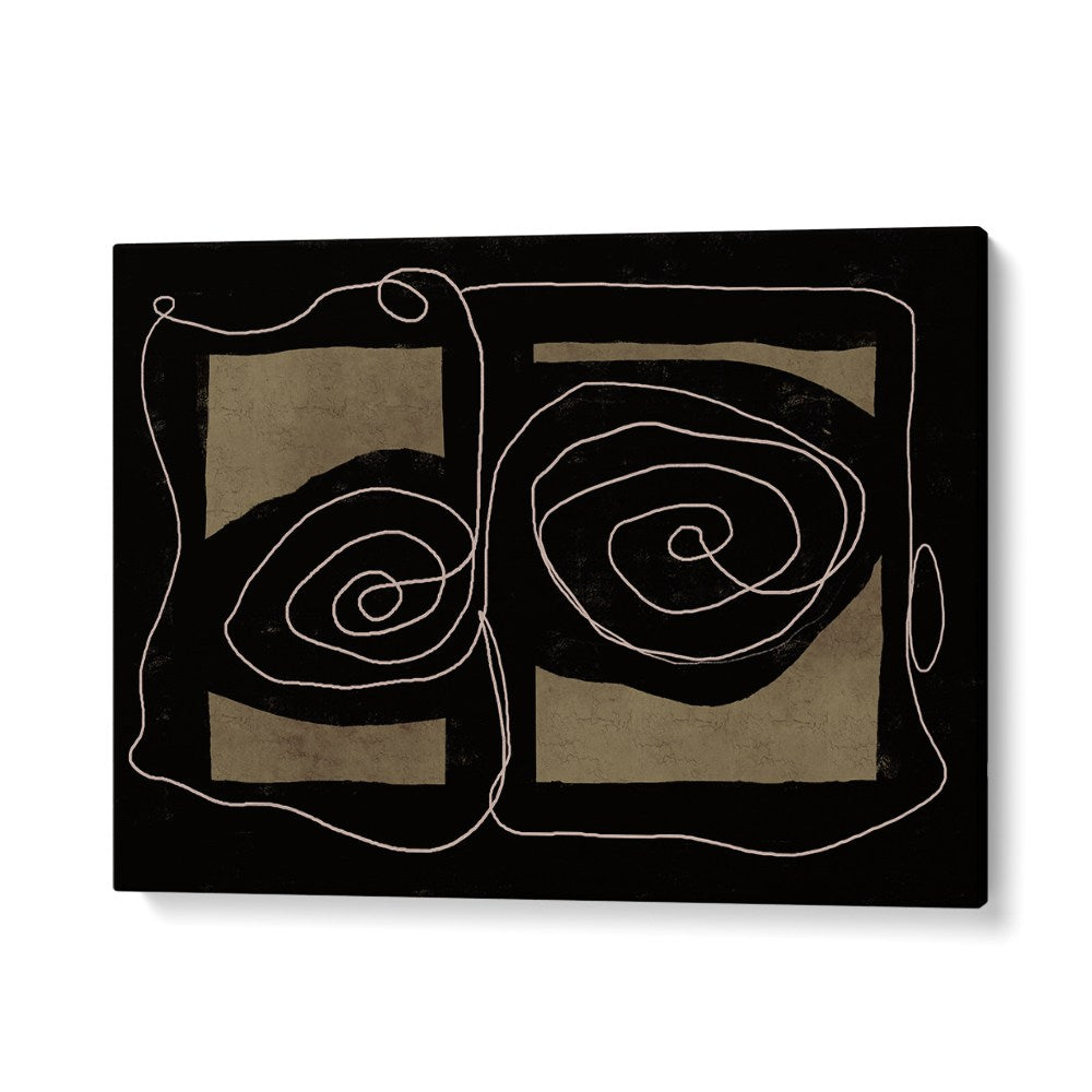 DARK ABSTRACT SPIRALS